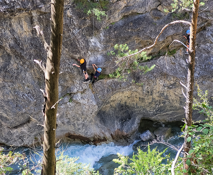 activites outdoor via ferrata
