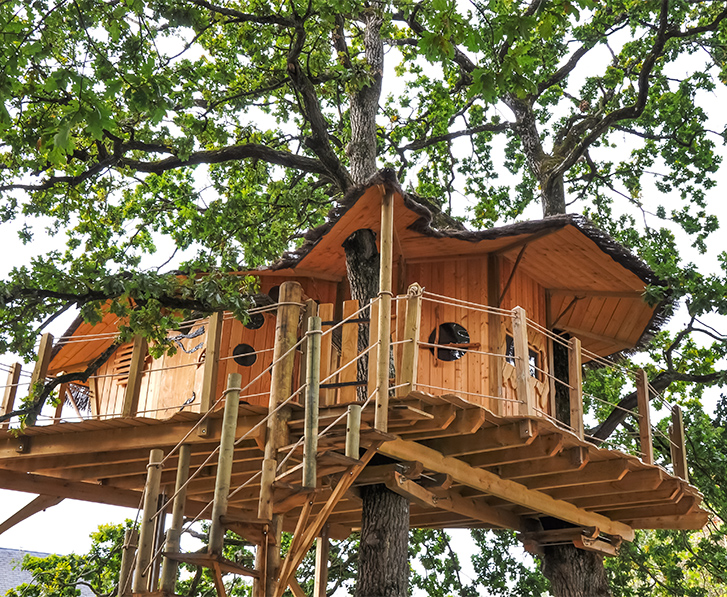 cabane en bois