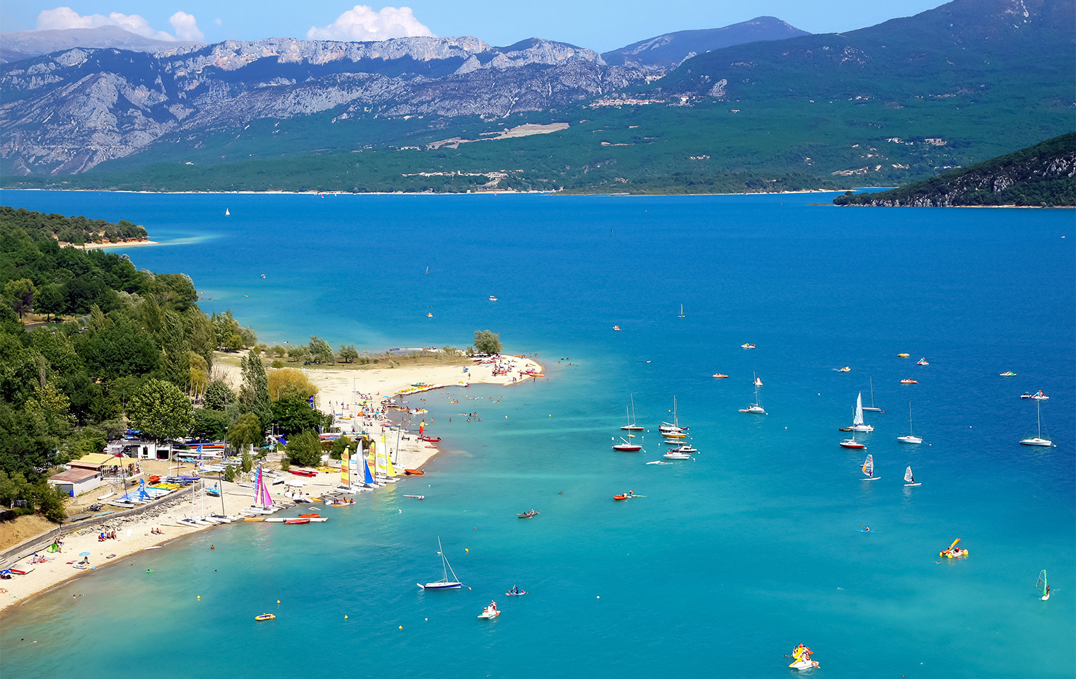 campings en bord de lac en region sud