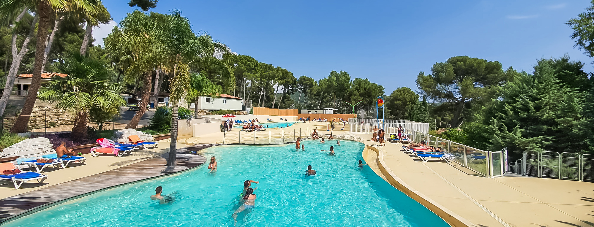 campings piscine region sud
