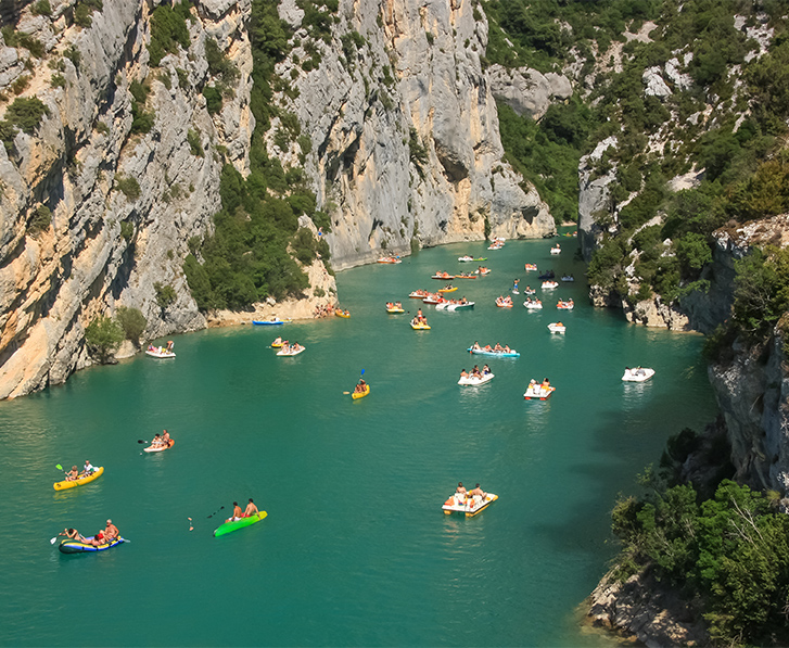 nombreux sites de baignade