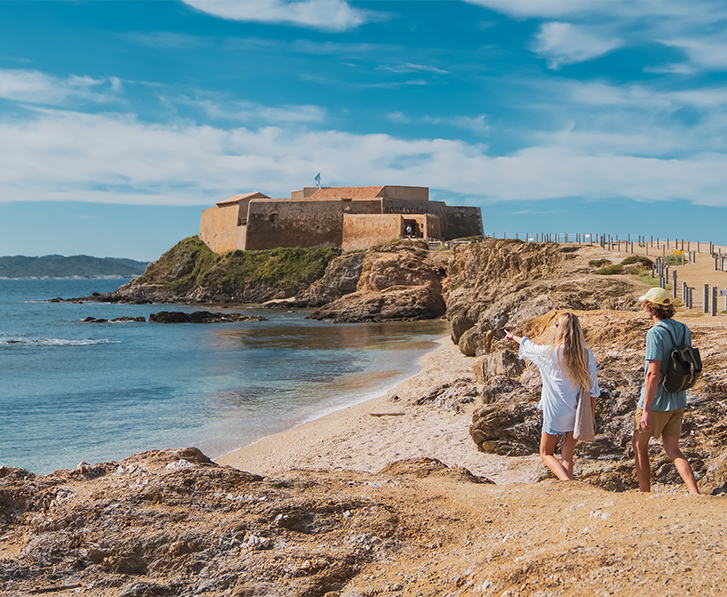 plages de sable blond