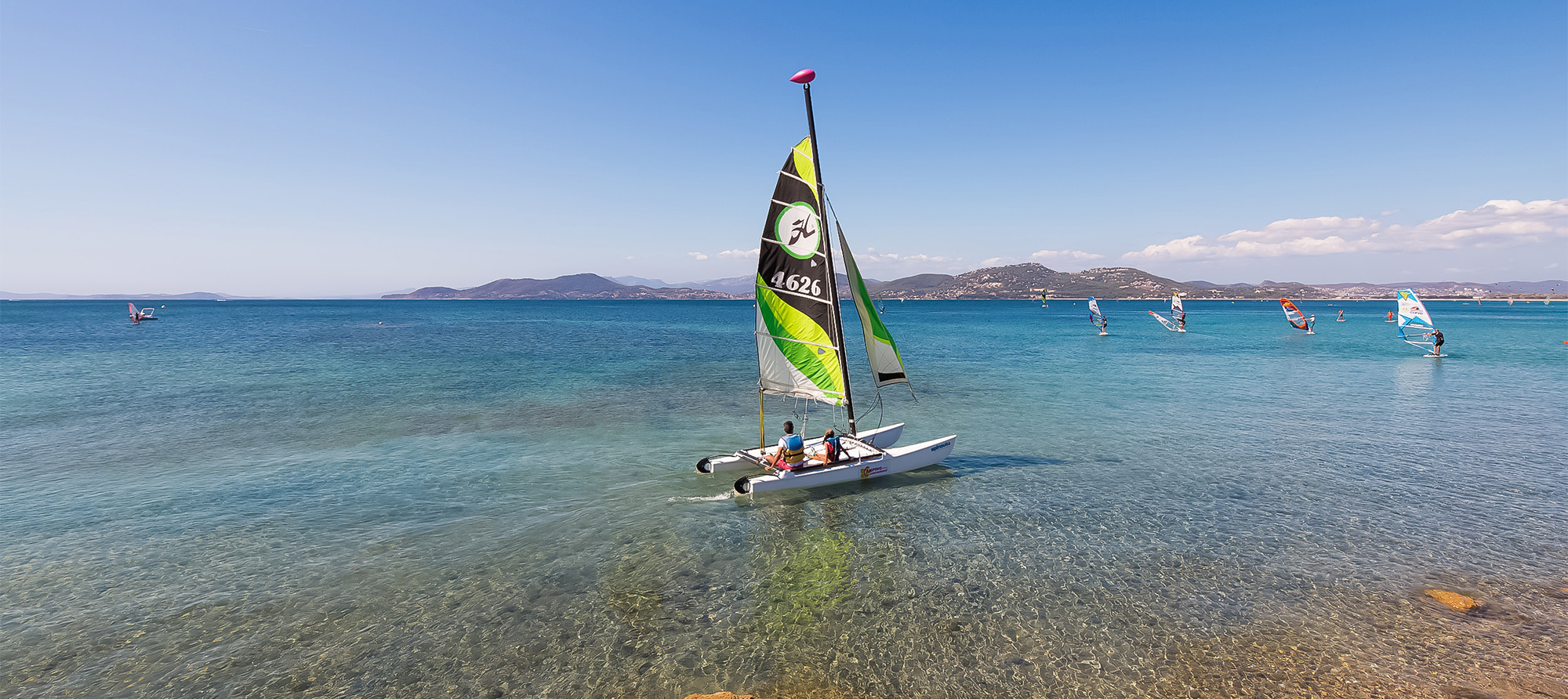 voile activite aquatique