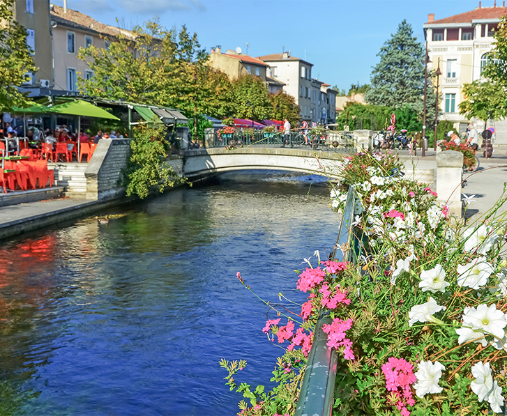 isle sur la sorgue entre historique