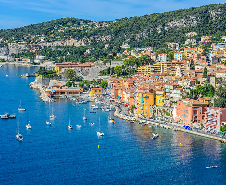 itineraires sur la route des corniches