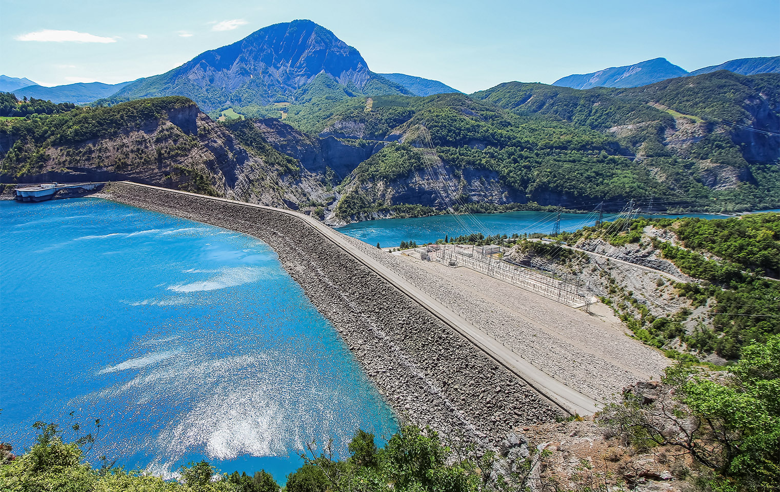 le barrage de serre poncon