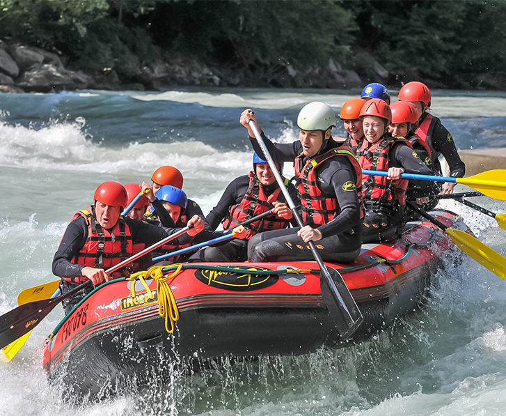 rafting dans les hautes alpes