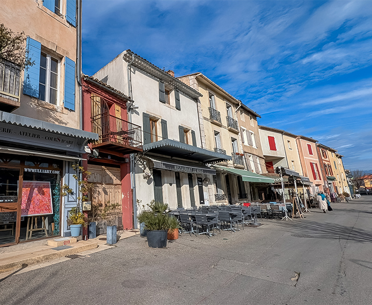 rues commercantes isle sur la sorgue