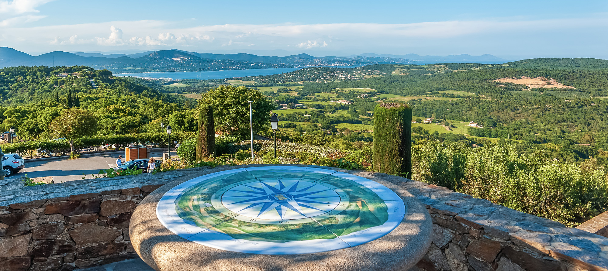 golfe de saint tropez depuis gassin