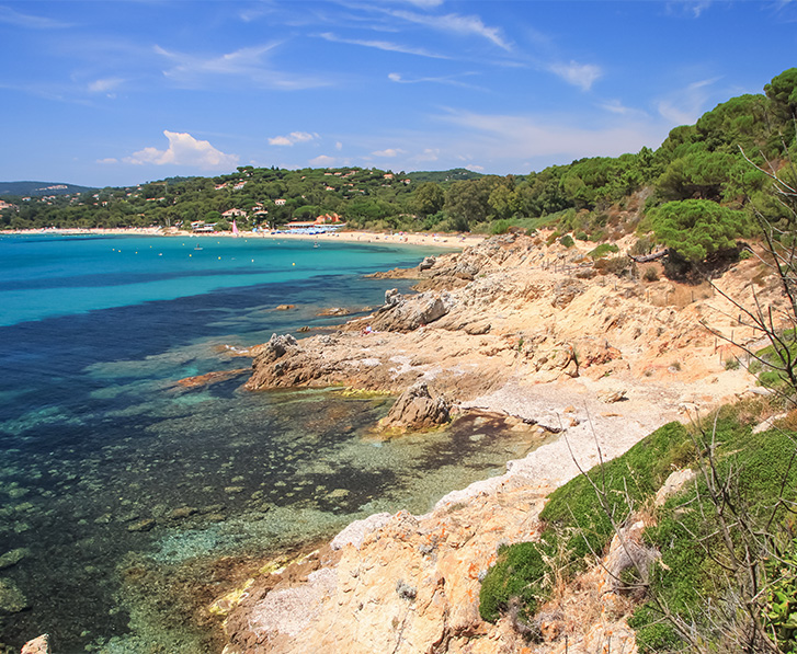 plage du gigaro cap lardier