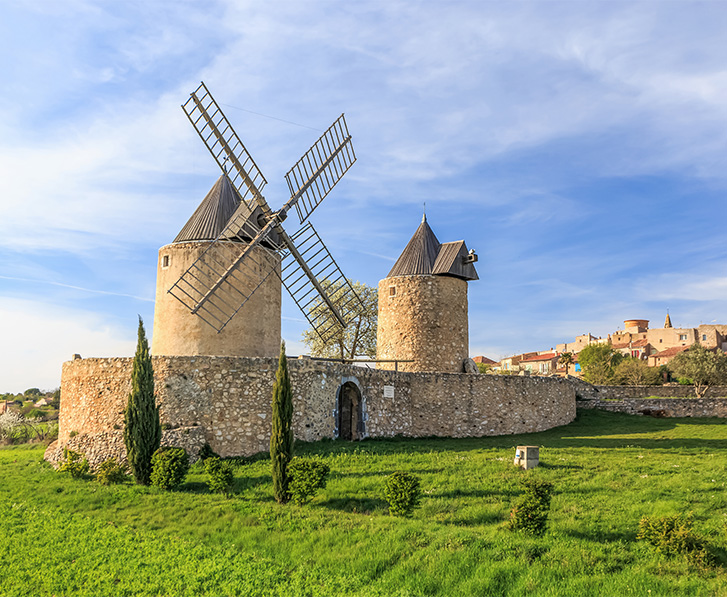 regusse et ses moulins